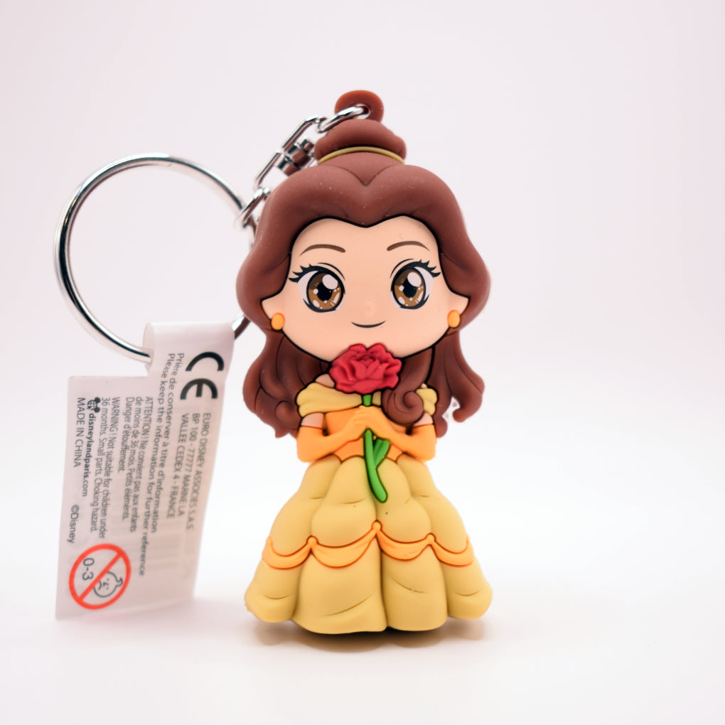 Belle Keyring - Beauty and the Beast