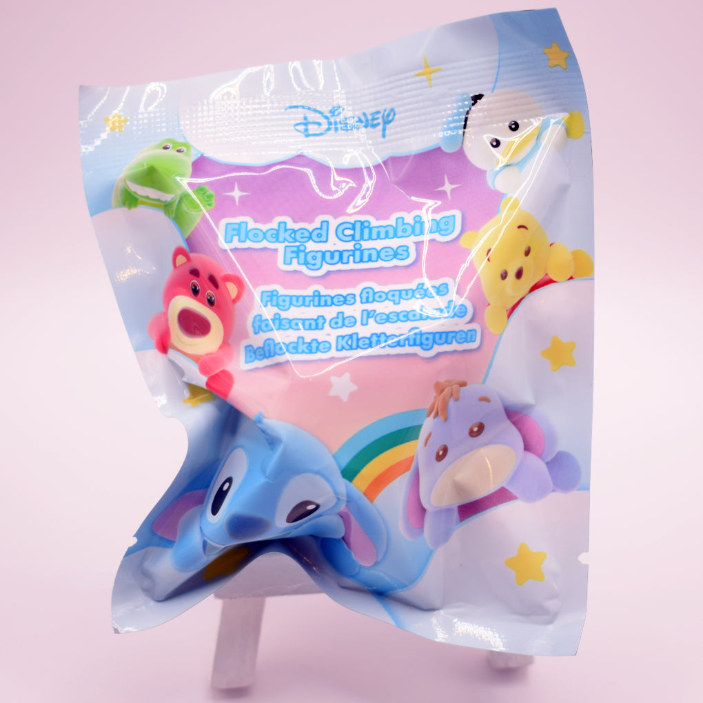 Official Disney Flocked Climbing Figurines - Collectible Character