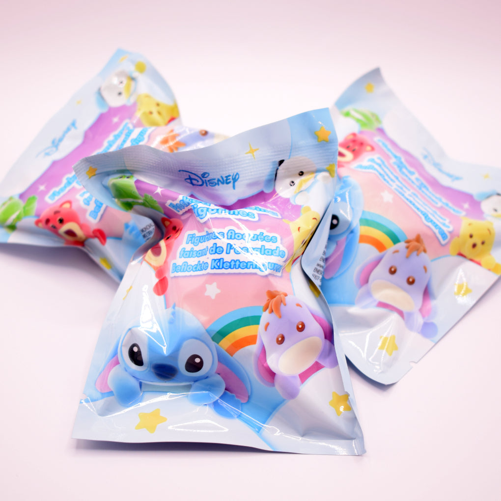 Official Disney Flocked Climbing Figurines - Collectible Character