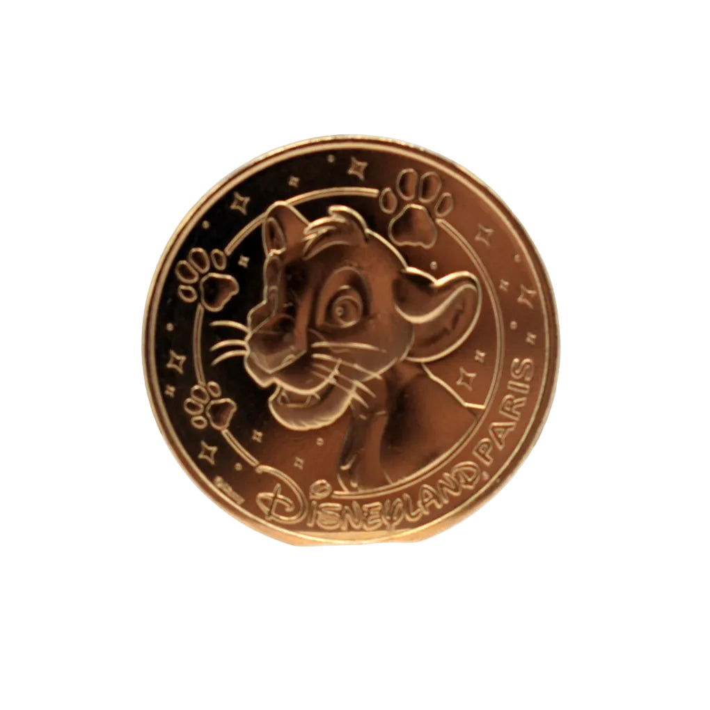 Simba Collectible Coin - The Lion King - Disneyland Paris