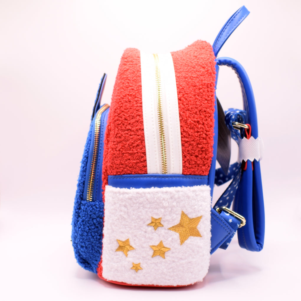 Loungefly Sorcerer Mickey Sherpa Mini Backpack