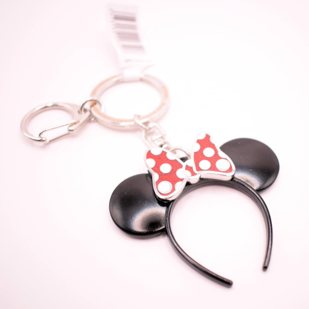 Minnie Mouse Ears Headband Keyring