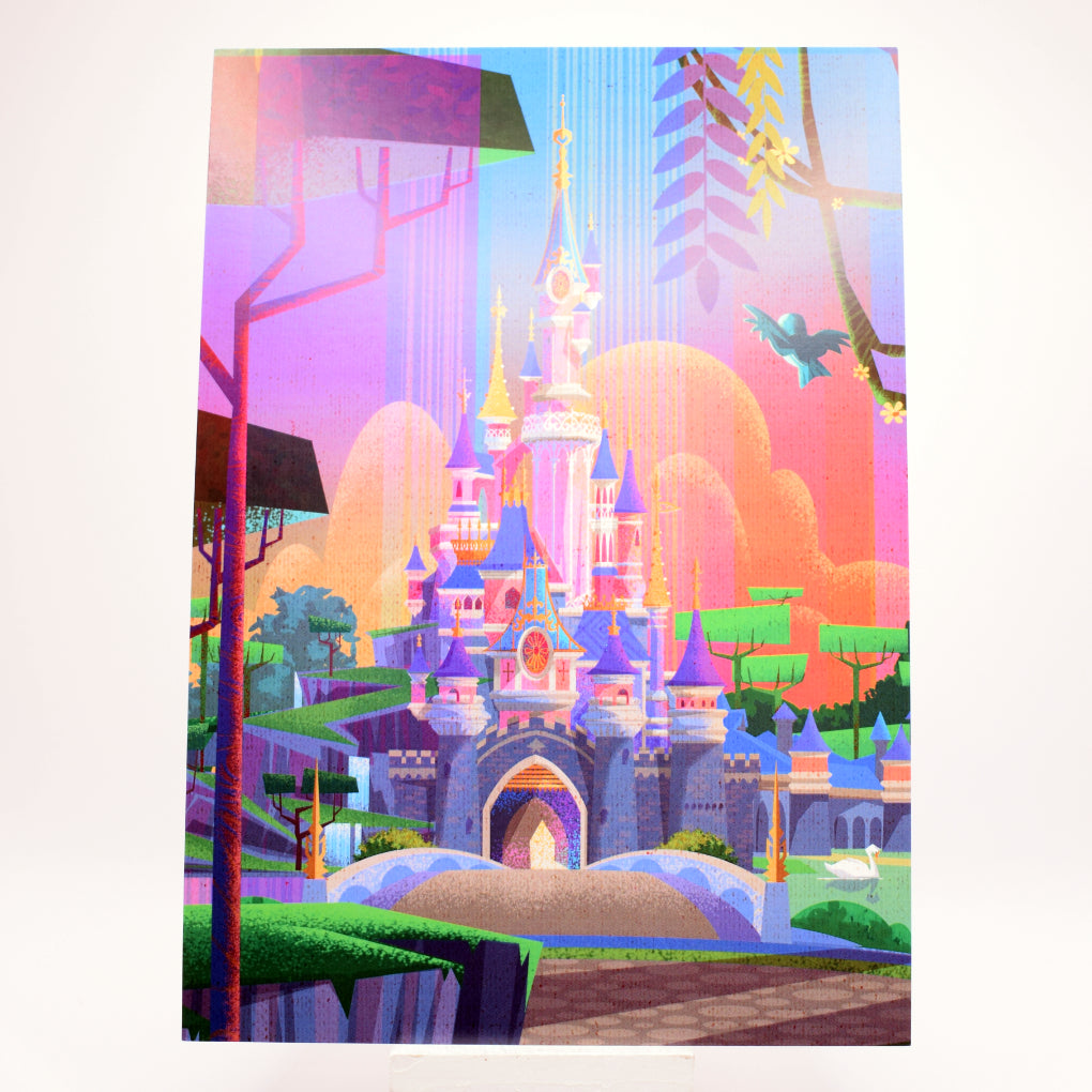 Disneyland Paris Castle Postcard