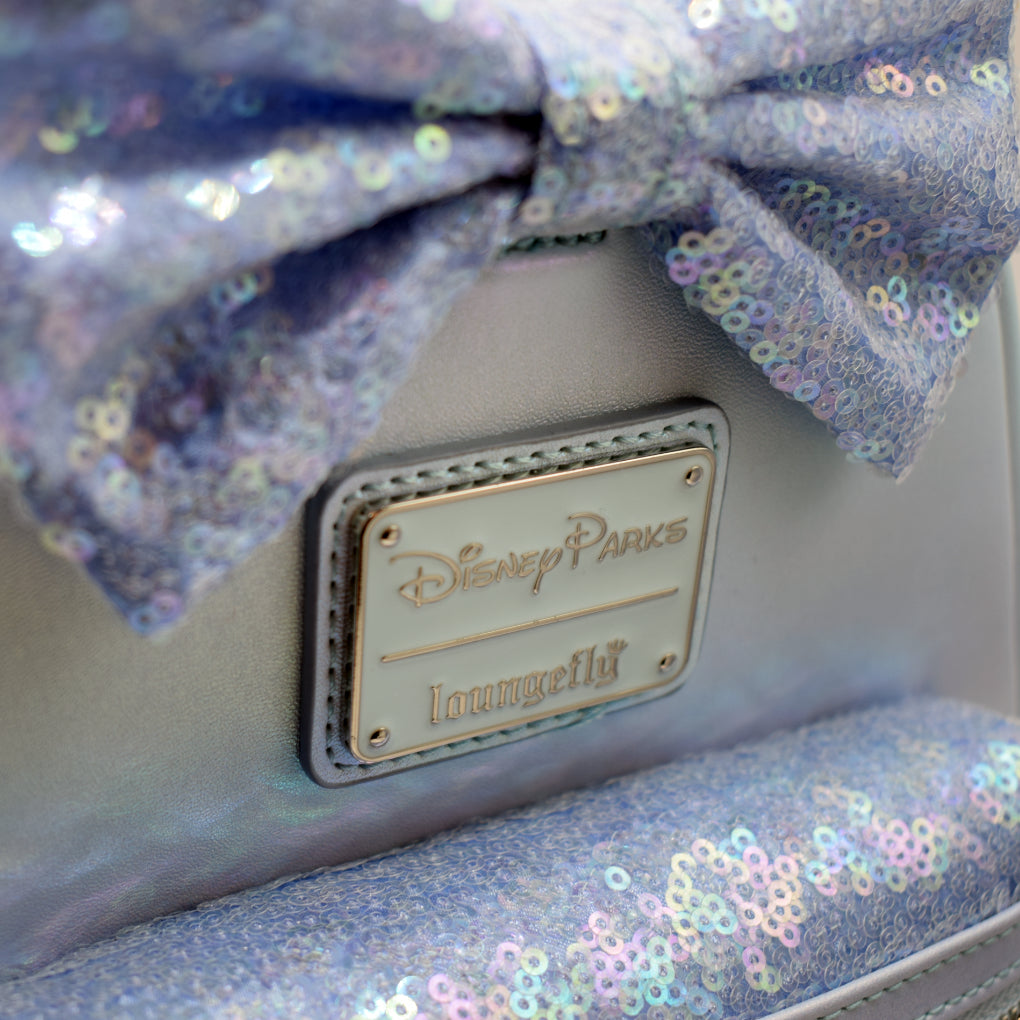 Loungefly Minnie Mouse Iridescent Sequin Mini Backpack