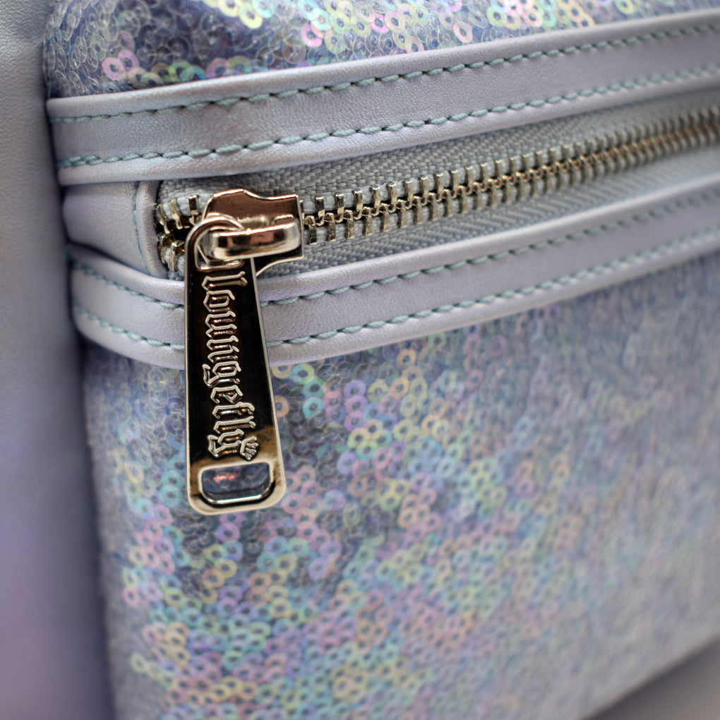 Loungefly Minnie Mouse Iridescent Sequin Mini Backpack